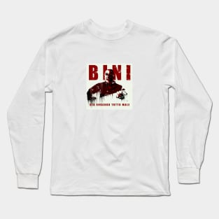 Bini - Sta andando tutto male (white) Long Sleeve T-Shirt